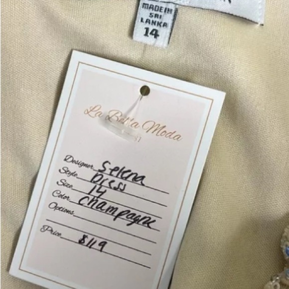 Julia Jordan Women's Ivory Sequin Fit & Flare Velvet Sheath Dress Size 14 - Picture 9 of 16